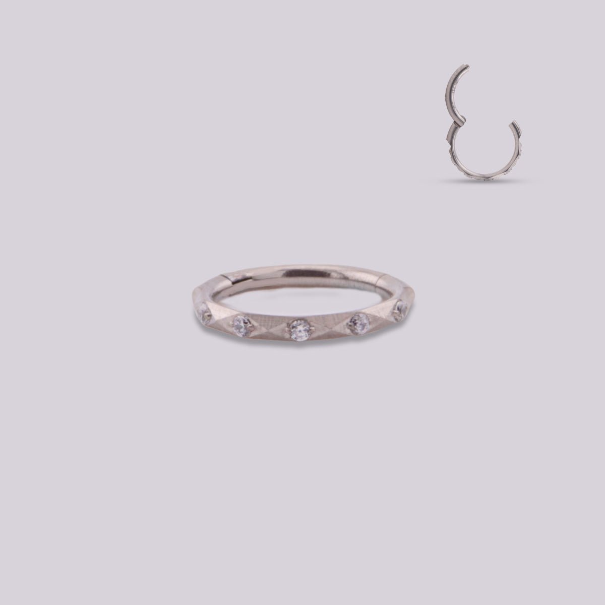 Aro para piercing oreja Lizz - Helix Body Jewelry - Tienda Online de Piercings