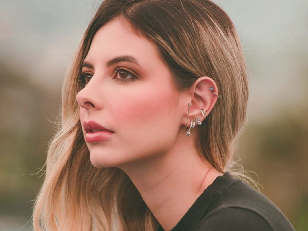 Piercing Oreja Oro