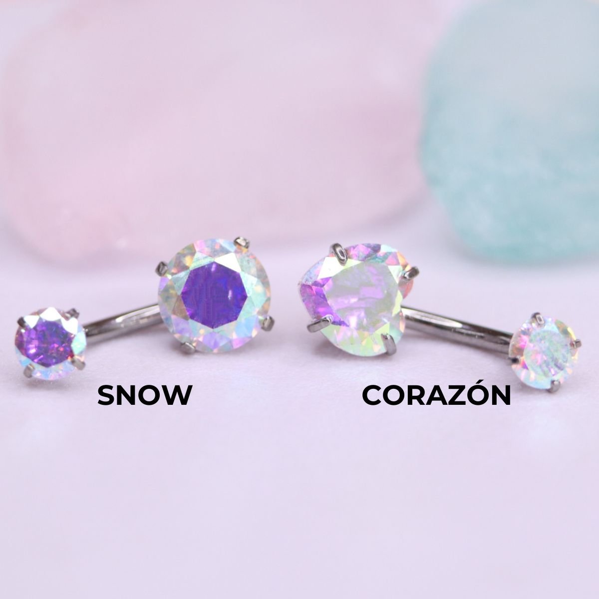 Piercing Ombligo Snow - Helix Body Jewelry - Tienda Online de Piercings