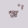 Labret plateado Strong - Helix Body Jewelry - Tienda Online de Piercings