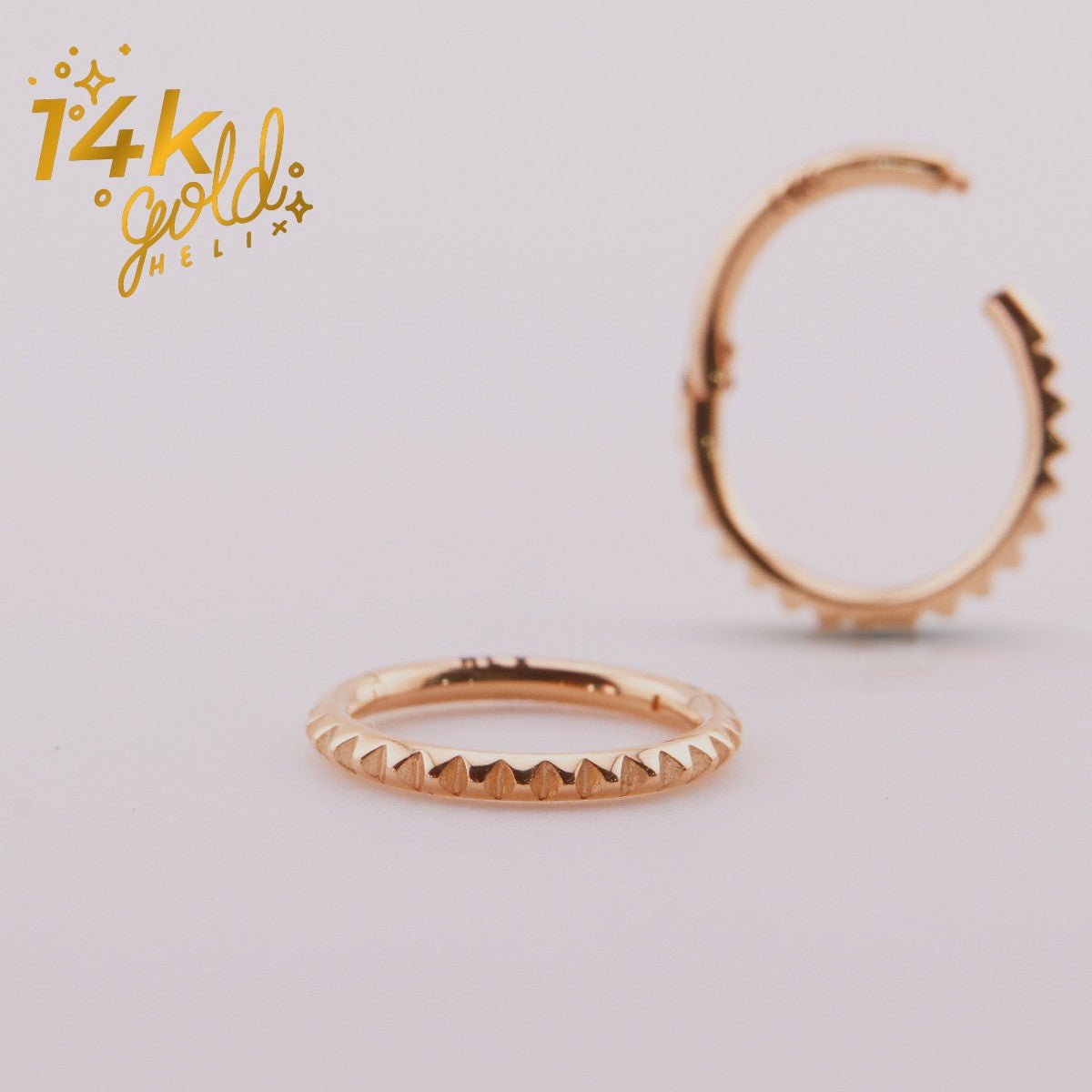 Joyas en oro para piercing - Bila - Helix Body Jewelry - Tienda Online de Piercings