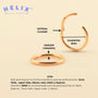 Clicker Luxury | Oro 14k - Helix Body Jewelry - Tienda Online de Piercings