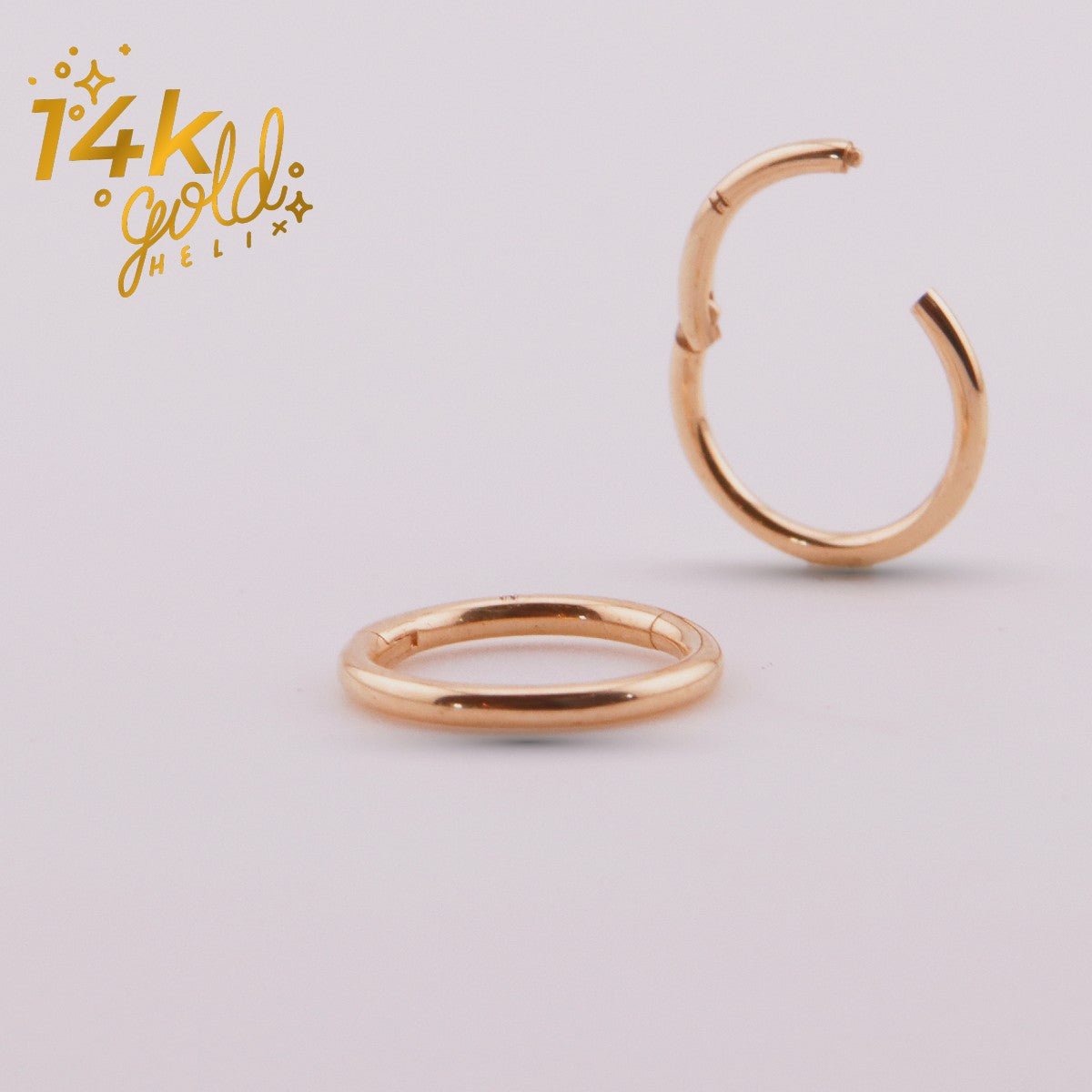 Clicker Luxury | Oro 14k - Helix Body Jewelry - Tienda Online de Piercings