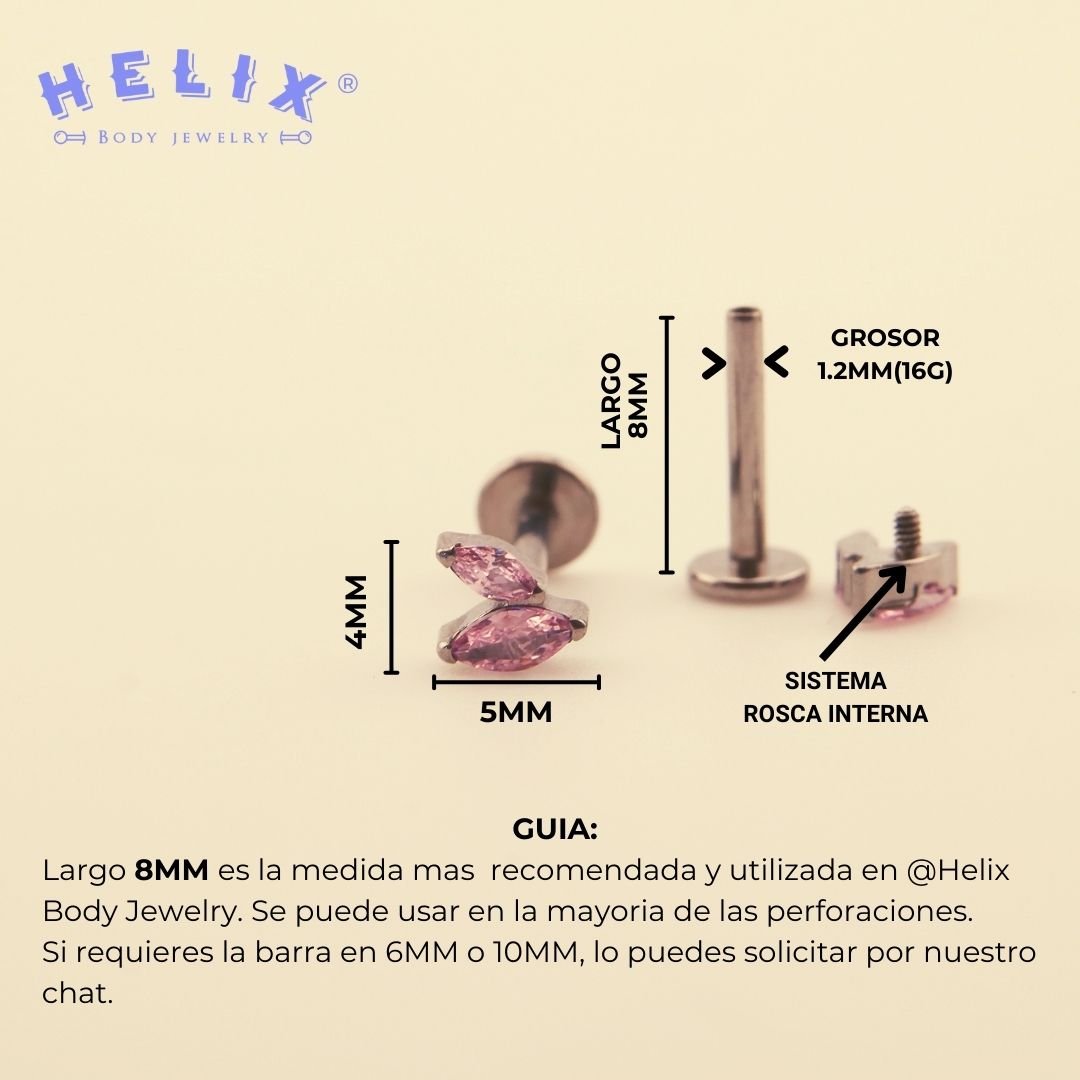 Pétalo - Helix Body Jewelry - Tienda Online de Piercings