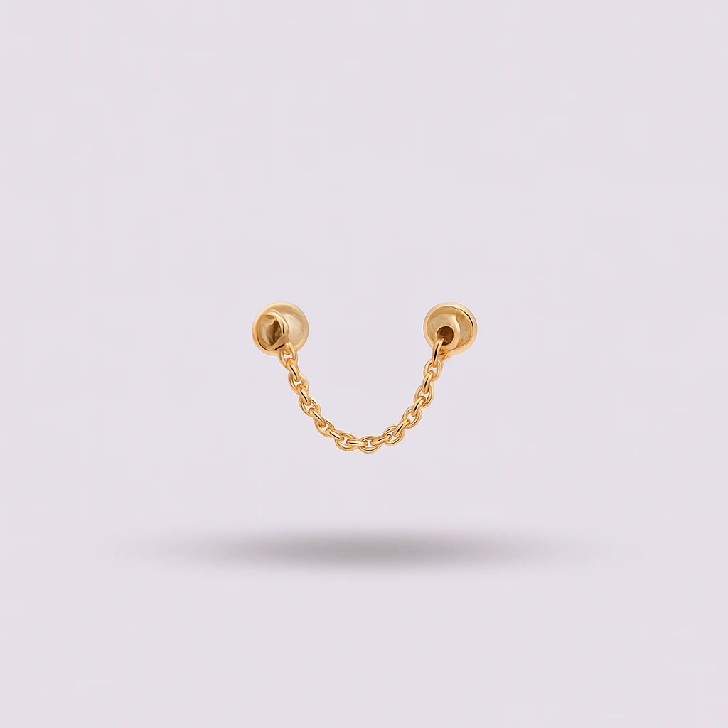 Cadena Corta Cubana Oro Italiano