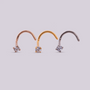 Nostril Shine - Helix Body Jewelry - Tienda Online de Piercings