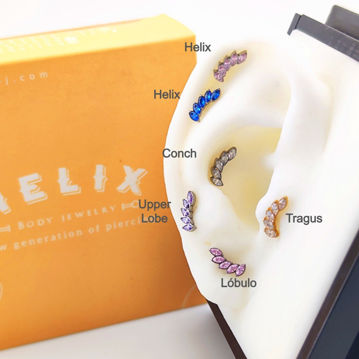 Joya para piercing - Ángel - Helix Body Jewelry - Tienda Online de Piercings