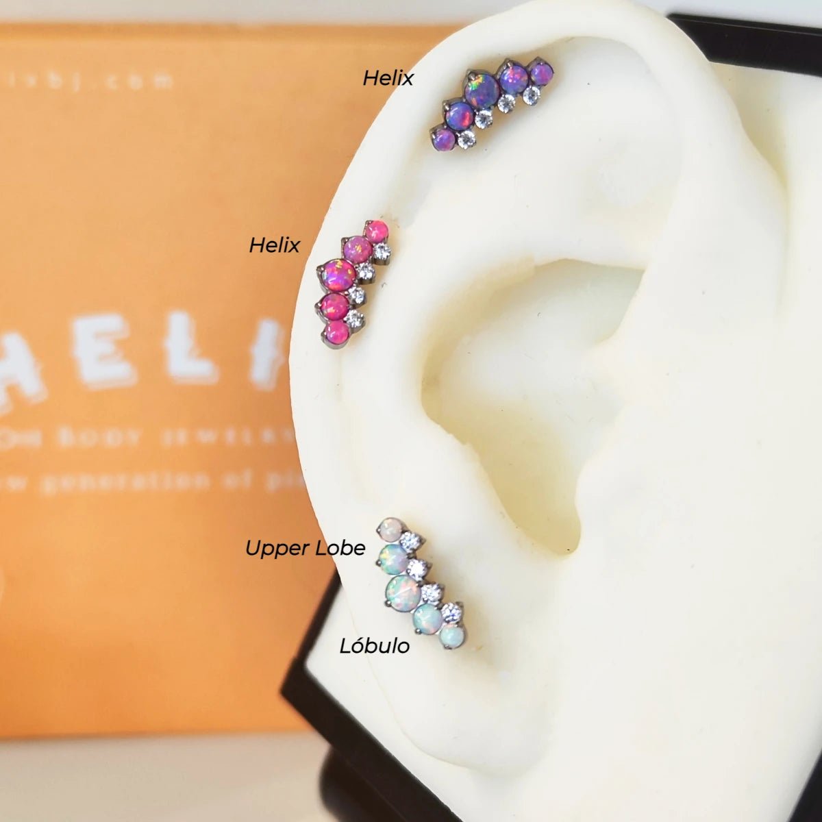 Joyas en titanio para piercing - Talía - Helix Body Jewelry - Tienda Online de Piercings