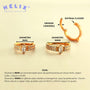 Aro en titanio con sistema clicker - Gema - Helix Body Jewelry - Tienda Online de Piercings