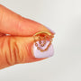 Joya en titanio en forma de media luna - Leonor - Helix Body Jewelry - Tienda Online de Piercings