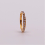 Clicker Zirconia Lateral Dorado - Helix Body Jewelry - Tienda Online de Piercings