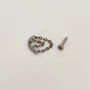 Joya en titanio en forma de media luna - Leonor - Helix Body Jewelry - Tienda Online de Piercings