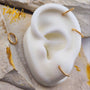 Joyas en oro para piercing - Bila - Helix Body Jewelry - Tienda Online de Piercings