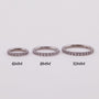 Clicker Zirconia Lateral Plateado - Helix Body Jewelry - Tienda Online de Piercings