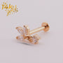 Joyas en oro para piercing - Luxury Loto - Helix Body Jewelry - Tienda Online de Piercings