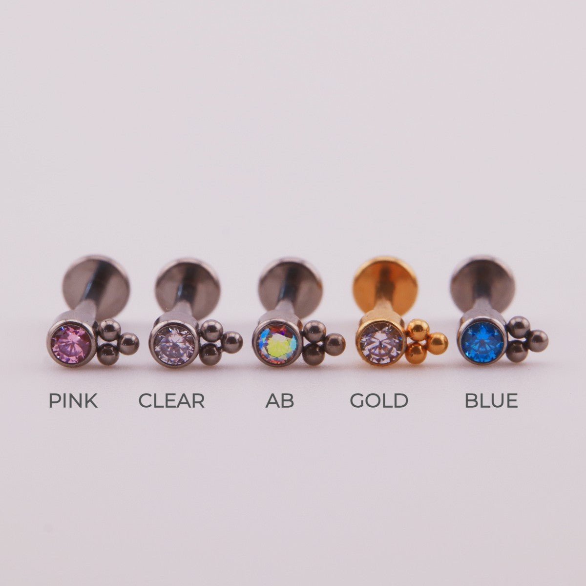 Joyas en titanio para piercing - Minni - Helix Body Jewelry - Tienda Online de Piercings