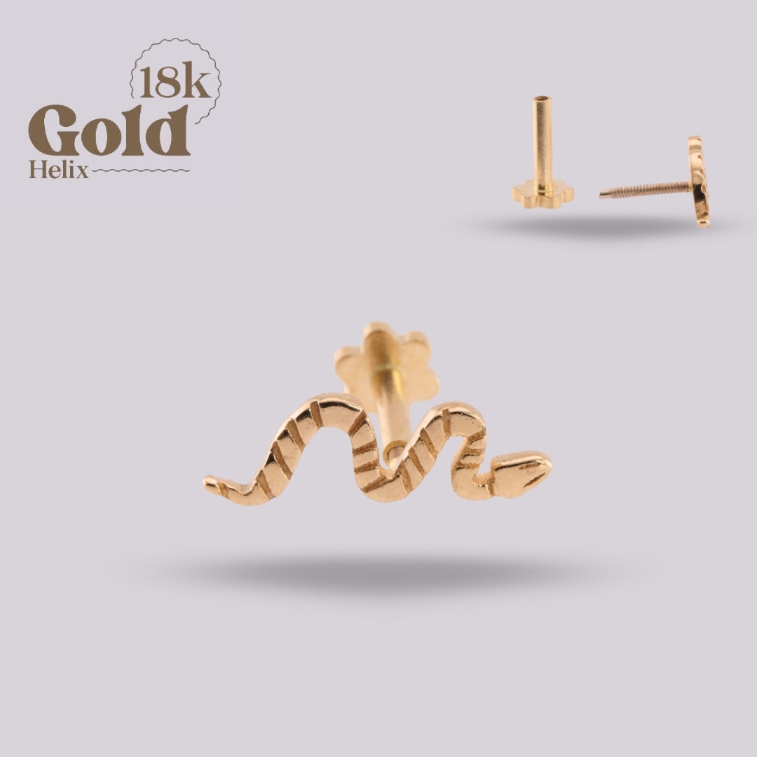 Serpiente Oro 18K