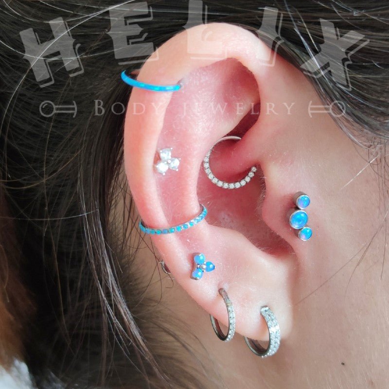 Aro Aqua - Helix Body Jewelry - Tienda Online de Piercings