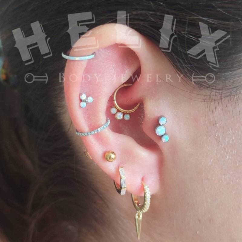 Aro Aqua - Helix Body Jewelry - Tienda Online de Piercings