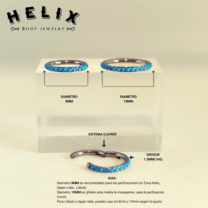 Aro Indico - Helix Body Jewelry - Tienda Online de Piercings