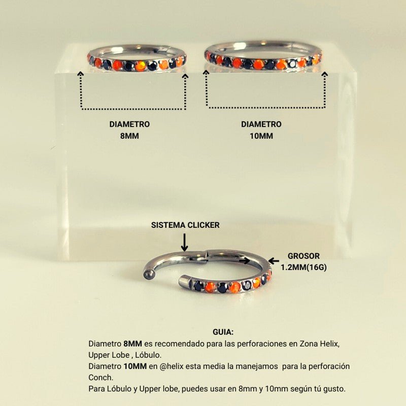 Clicker Ita - Helix Body Jewelry - Tienda Online de Piercings