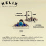 Labret en titanio Fancy - Helix Body Jewelry - Tienda Online de Piercings