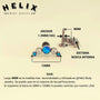 Joya para piercing Pacific - Helix Body Jewelry - Tienda Online de Piercings