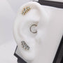 Labret en titanio Condal - Helix Body Jewelry - Tienda Online de Piercings