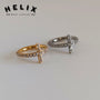 Aro con incrustaciones en zircón - Elyn - Helix Body Jewelry - Tienda Online de Piercings
